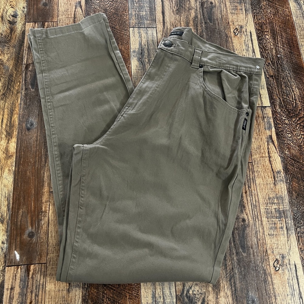 Silver Jeans Co Mens Pants Ashton 1349 Stretch Chino Casual Cotton Size 34